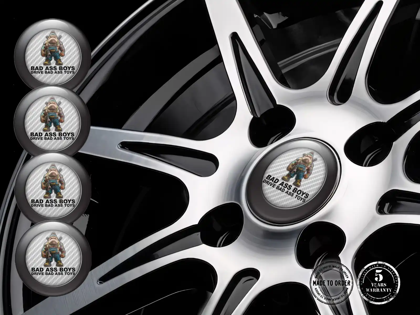 Rim Decals Niche Quantum Racing Pulse